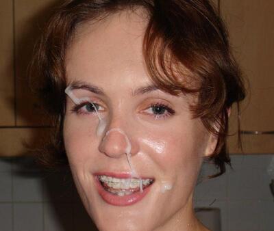Imagem marcada com: Cumshot, Brunette, Facial