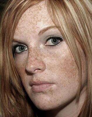 Imagem marcada com: Redhead, Face