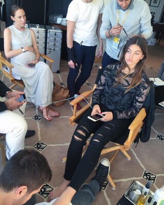 Imagem marcada com: Skinny, Brunette, French, Thylane Blondeau, Celebrity - Star, Cute, Safe for work